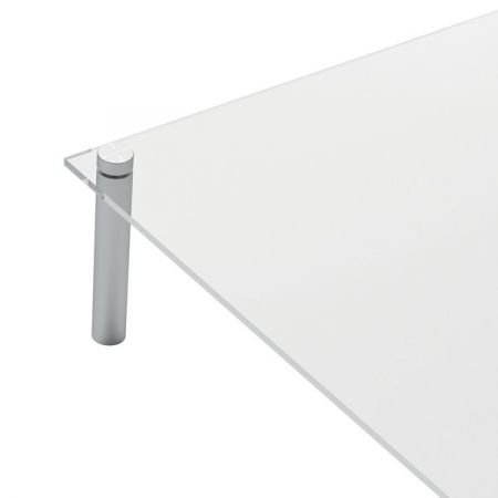 Tabla NOBO, acrylic, pentru birou, A4, cu suport, marker inclus, transparent [1]