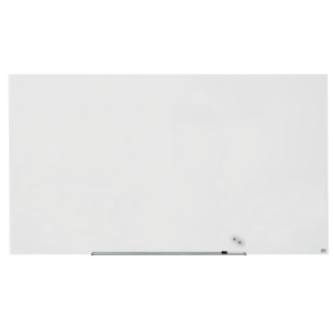 Table magnetice (whiteboard-uri) - Tabla Nobo Diamond magnetica din sticla, 1883x1059mm, rosu