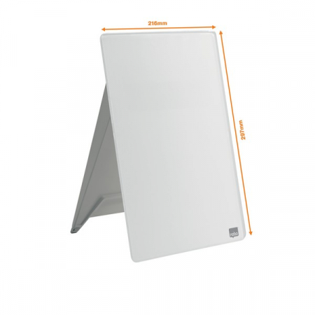 Tabla NOBO Impression Pro, sticla, pentru birou, marker inclus, cu trepied [4]