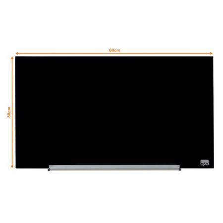 Tabla NOBO Impression Pro Widescreen 31", sticla, 68x38 cm, magnetica, include marker, tavita si magneti [2]