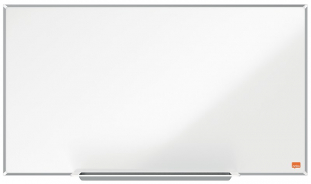 Comunicare si prezentare - Tabla NOBO Impression Pro Widescreen 32", otel lacuit, 71x40 cm, magnetica, include marker si tavita