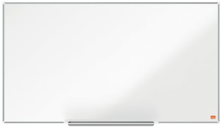 Comunicare si prezentare - Tabla NOBO Impression Pro Widescreen 40", otel lacuit, 89x50 cm, magnetica, include marker si tavita