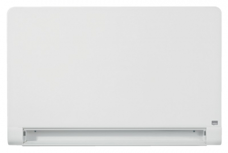 Table magnetice (whiteboard-uri) - Tabla NOBO Impression Pro Widescreen 45", sticla, 100x56 cm, magnetica, colturi rotunjite, include marker, tavita si magneti
