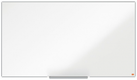 Comunicare si prezentare - Tabla NOBO Impression Pro Widescreen 55", otel emailat, 122x69 cm, magnetica, include marker si tavita