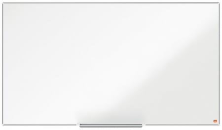 Comunicare si prezentare - Tabla NOBO Impression Pro Widescreen 55", otel lacuit, 122x69 cm, magnetica, include marker si tavita