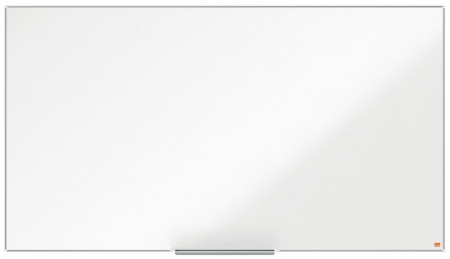 Comunicare si prezentare - Tabla NOBO Impression Pro Widescreen 70", otel emailat, 155x87 cm, magnetica, include marker si tavita