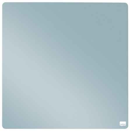 Sisteme de afisare - Tabla NOBO patrata, plastic, 36x36 cm, magnetica, include marker si magneti, bleu