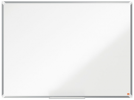 Table magnetice (whiteboard-uri) - Tabla NOBO Premium Plus, otel emailat, 120x90 cm, magnetica, include marker si tavita