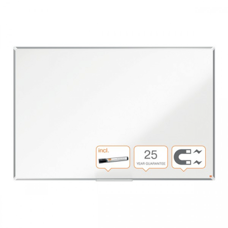 Tabla NOBO Premium Plus, otel emailat, 180x120 cm, magnetica, include marker si tavita [4]