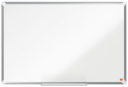 Comunicare si prezentare - Tabla NOBO Premium Plus, otel emailat, 90x60 cm, magnetica, include marker si tavita