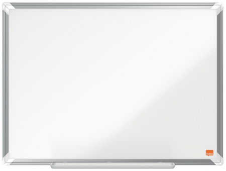 Tabla NOBO Premium Plus, otel lacuit, magnetica, include marker si tavita [1]