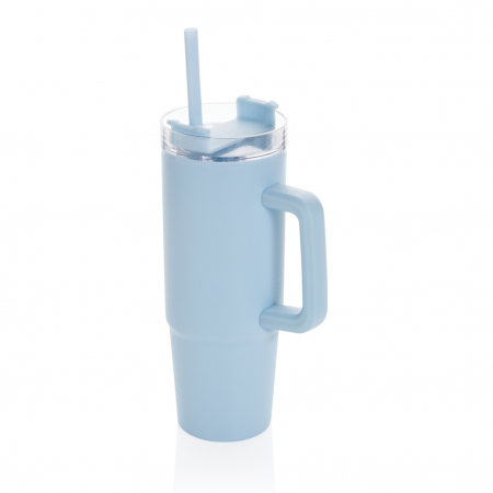 Pahar Tana plastic reciclat 750 ml cu maner si capac 3-in-1 [1]