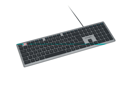 Noutati si inovatii - Tastatura KENSINGTON EQ KB515 reincarcabila USB-C cablu 150 cm