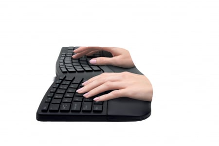 Tastatura Kensington ProFit Ergo, suport incheietura, wireless, negru [3]
