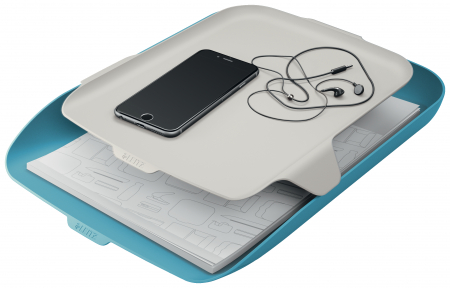 Tavita documente Leitz Cosy, PS, A4, cu organizator [2]