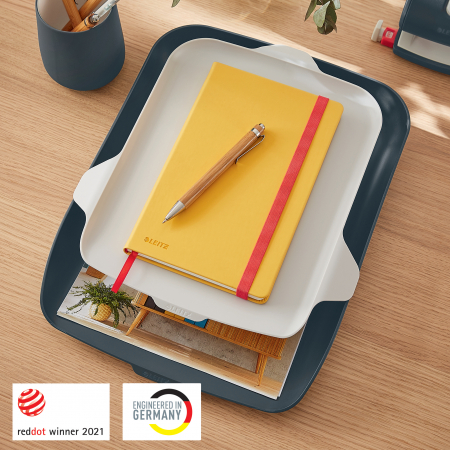 Tavita documente Leitz Cosy, PS, A4, cu organizator [2]