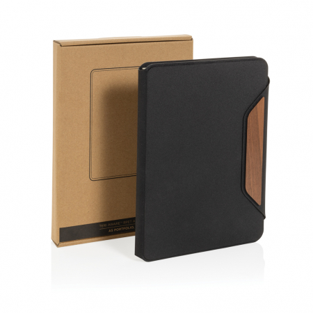Portofoliu A5 Teri AWARE™ rPET si nuc cu inchidere magnetica si agenda FSC® [10]