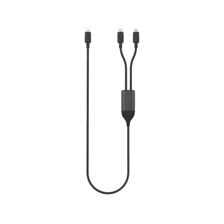 Electronice si accesorii tech - Cablu Terra RCS 100W Dual USB-C, incarcare simultana, 20W, transfer date 480 Mbps