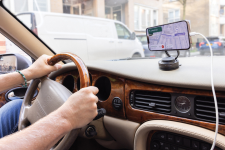 Suport magnetic universal pentru telefon Terra 360, plastic reciclat RCS, rotatie 360° [6]