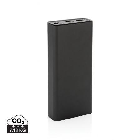 Baterii externe - Powerbanks - Powerbank 20.000 mAh aluminiu reciclat RCS, incarcare rapida 20W