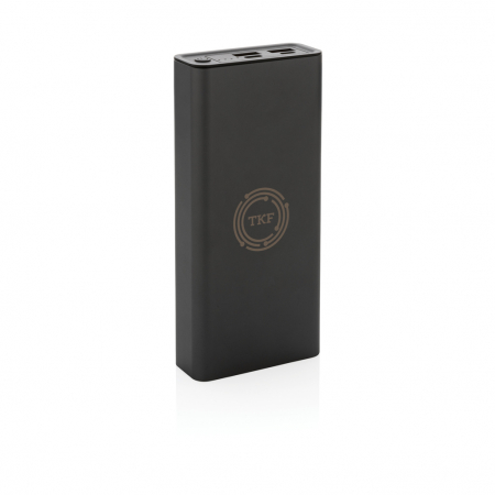 Powerbank 20.000 mAh aluminiu reciclat RCS, incarcare rapida 20W [5]