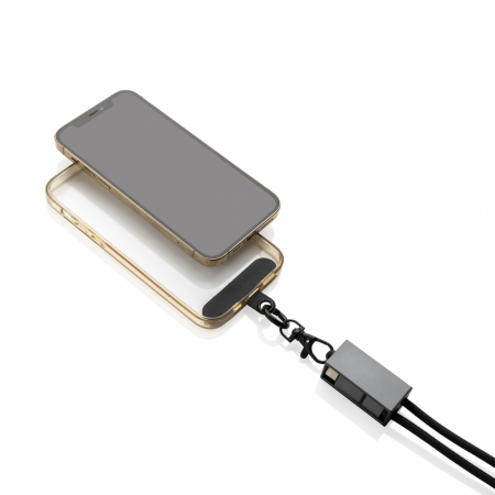 Cablu Terra 60W cu snur telefon rPET – incarcare duala [6]