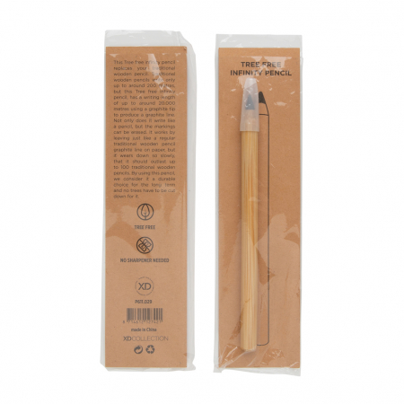 Creion eco-friendly din bambus, Infinity Tree Free, scriere 20.000 m [7]