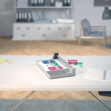 Trimmer Leitz Home Office Precision, A4, 10 coli, gri [2]