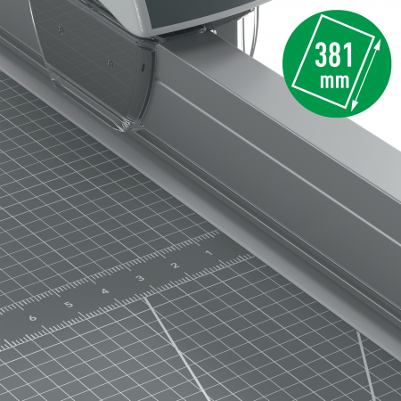 Trimmer Leitz Office Precision, A4 MAXI, 15 coli, gri [3]