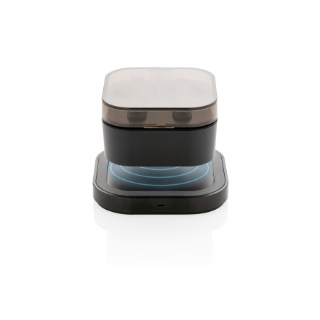 Casti wireless TWS cu cutie incarcare wireless 5W si microfon [6]