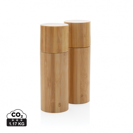 Casa si bucatarie - Set rasnite Ukiyo din bambus sare si piper – elegant si practic