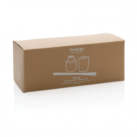 Set cadou Ukiyo – Lumanare parfumata si betisoare cu aroma de iasomie [7]