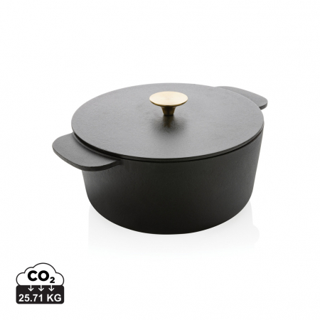 Casa si bucatarie - Tigaie mare Ukiyo din fonta emailata, 5.2L, 26 cm