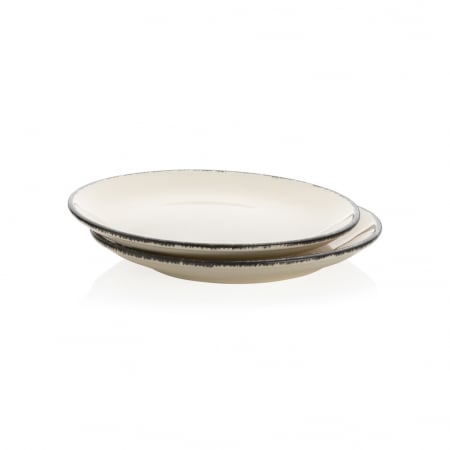 Set 2 farfurii Ukiyo din ceramica – pictate manual, 27 cm [1]