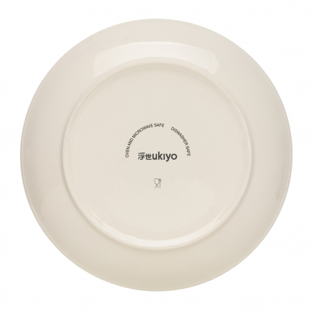 Set 2 farfurii Ukiyo din ceramica – pictate manual, 27 cm [3]