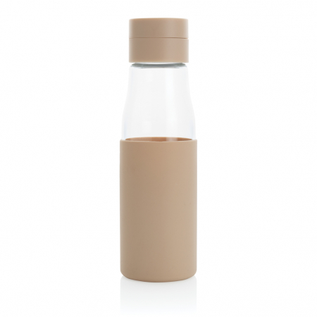 Sticla sticla Ukiyo 600 ml cu indicator hidratare si husa silicon [3]