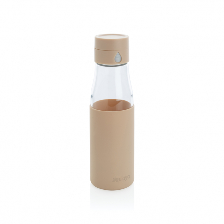 Sticla sticla Ukiyo 600 ml cu indicator hidratare si husa silicon [1]