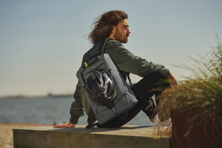 Rucsac Urban antifurt 27L, material rezistent la taiere [54]