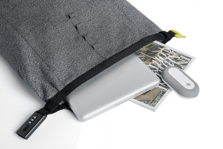 Rucsac Urban antifurt 27L, material rezistent la taiere [16]