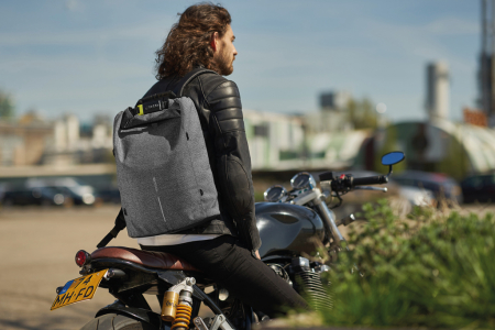 Rucsac Urban antifurt 27L, material rezistent la taiere [55]