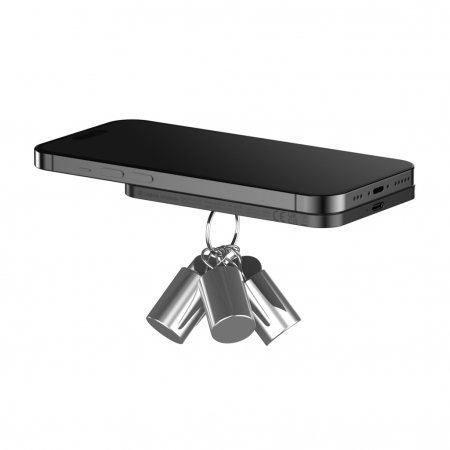 Powerbank Urban Vitamin Burbank 3.000 mAh, magnetic wireless 8W, aluminiu reciclat RCS [7]