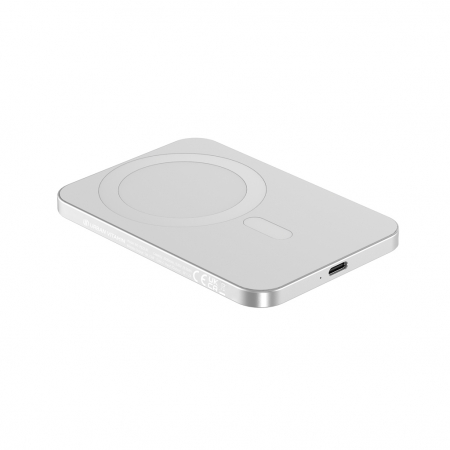 Powerbank Urban Vitamin Burbank 3.000 mAh, magnetic wireless 8W, aluminiu reciclat RCS [1]