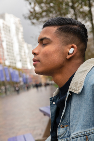 Casti wireless Urban Vitamin Gilroy ANC si ENC, albastrutooth 5.0 [18]