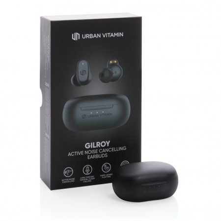 Casti wireless Urban Vitamin Gilroy ANC si ENC, albastrutooth 5.0 [24]