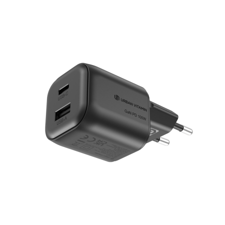Incarcator Urban Vitamin Livermore RCS GaN 100W PD, USB-C si USB-A, stecher EU [4]