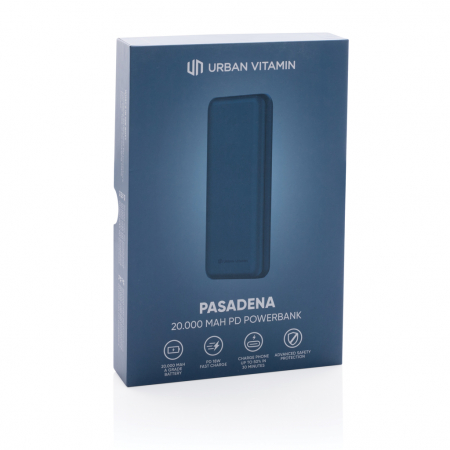 Powerbank Urban Vitamin Pasadena 20.000 mAh, incarcare rapida 18W PD [10]