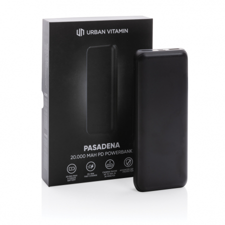 Powerbank Urban Vitamin Pasadena 20.000 mAh, incarcare rapida 18W PD [6]