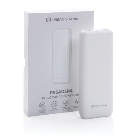 Powerbank Urban Vitamin Pasadena 20.000 mAh, incarcare rapida 18W PD [8]