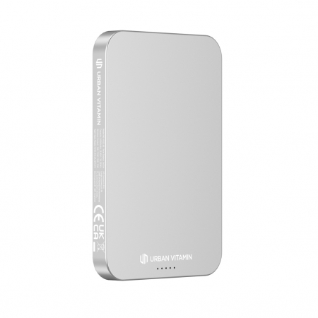 Powerbank Urban Vitamin Richmond 5.000 mAh, magnetic wireless 15W, aluminiu reciclat RCS [13]