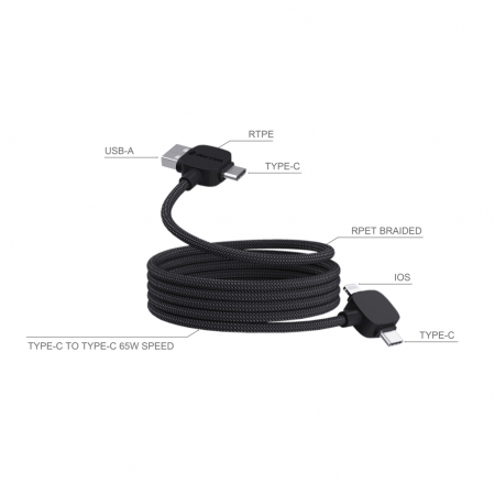 Cablu magnetic Urban Vitamin Stockton 65W RCS – eco si rapid [4]